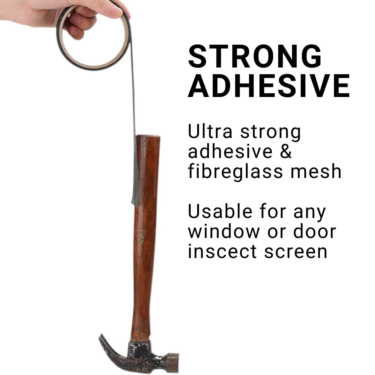 Door Screen Patch | Screen Door Repair Kit | Door Screen Repair Tape: image 2