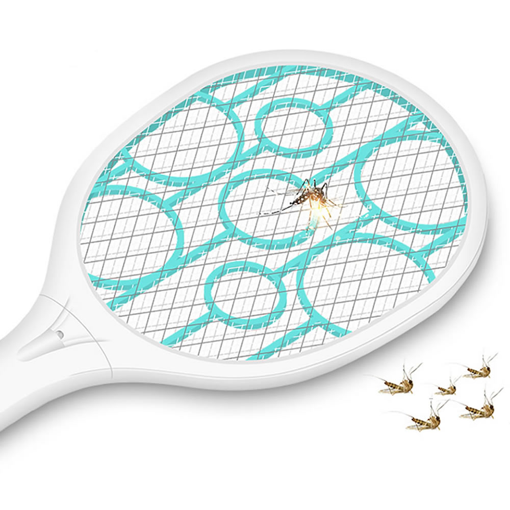 Electric Mosquito Swatter | Mosquito Racquet Swatter | Electric Racket Fly Swatter
