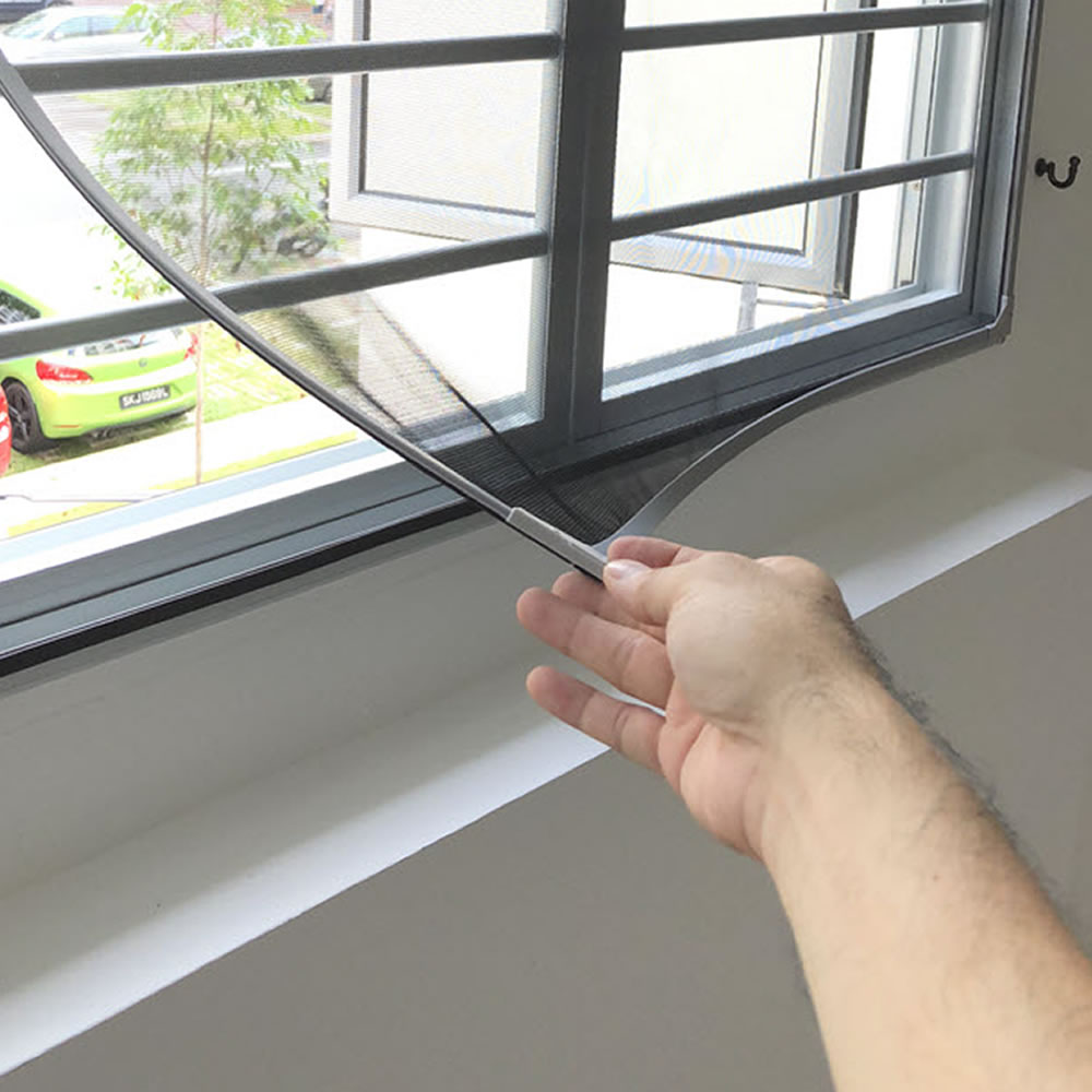 The Premier Magnetic Window Flyscreen