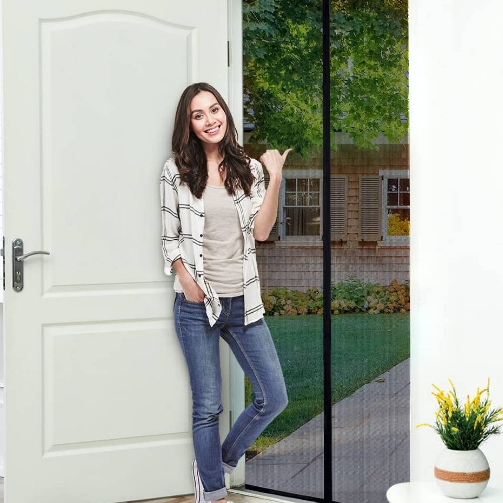 buy-front-door-fly-screen-online magnetic fly screen double doors